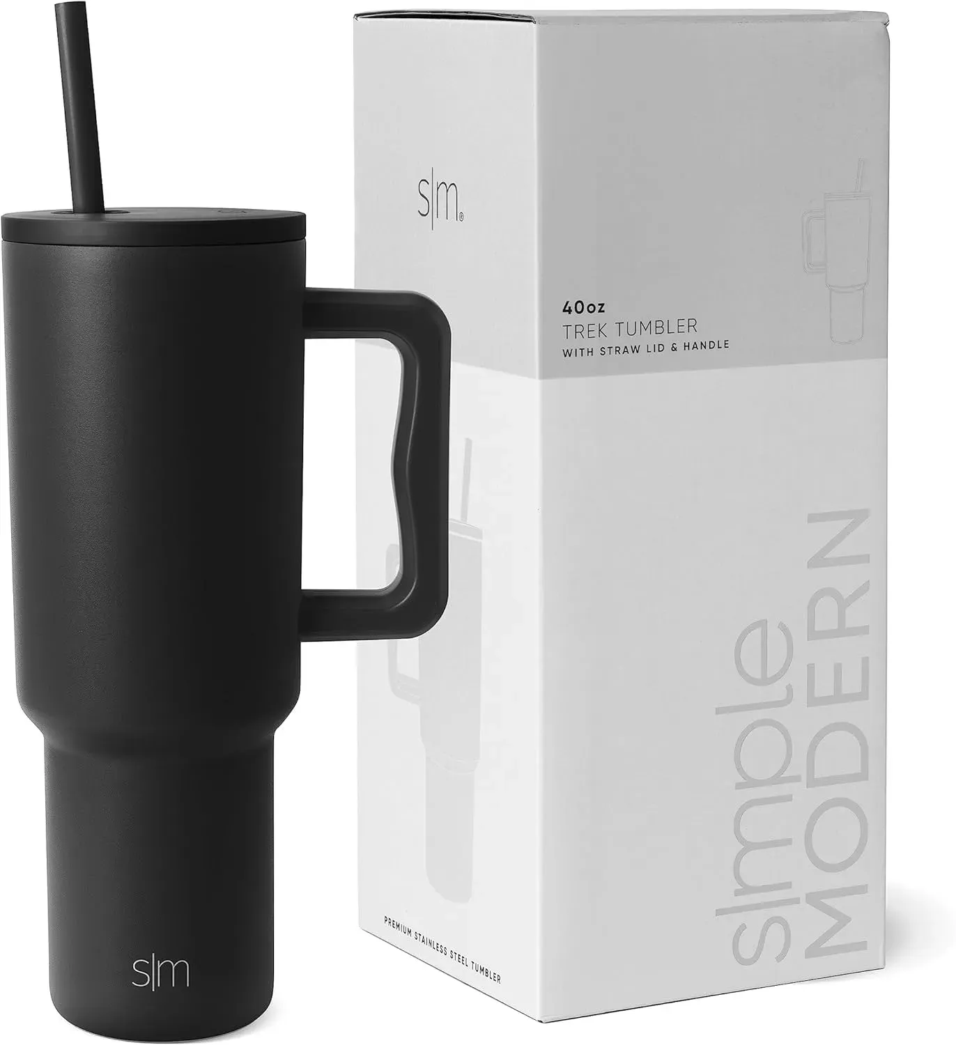 Copo Térmico S|M Preto 1,18L – Estilo e Elegância.  1