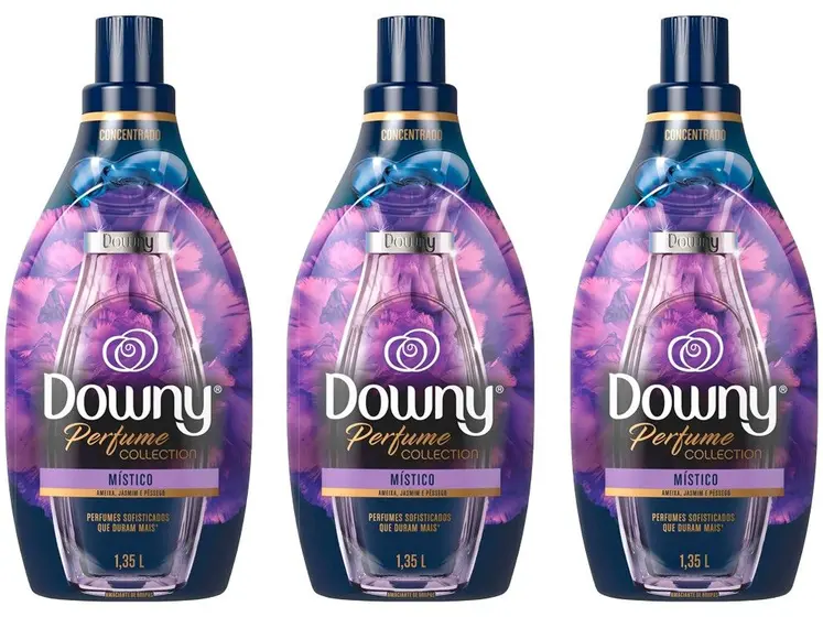 Kit Amaciante Downy Perfume Collection Místico - 3 Unidades 1