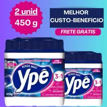 Kit 2 Detergente Lava Louças Ypê Máquinas em pó 450g 1