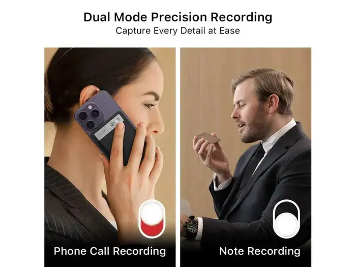 PLAUD NOTE(256GB) - Gravador de voz com IA e GPT-4o + Case magnética 4