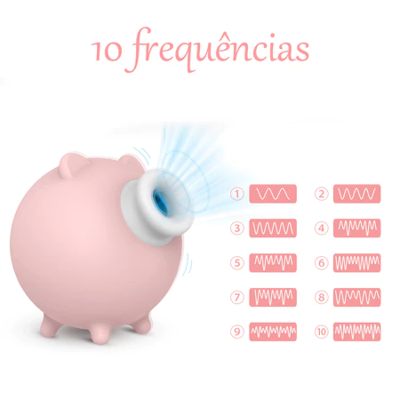 PIGGY - O PORQUINHO SUGADOR + 2 lubrificantes 6