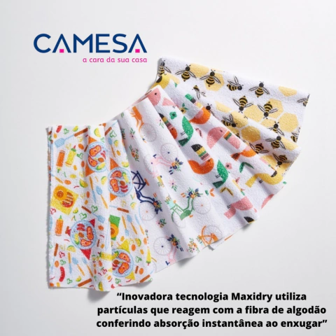 Kit 100 Pano de Prato Atoalhado Felpudo 100% Algodão 2