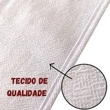 Kit 100 Pano de Prato Eestampado com Bainha Pé de Galinha 4