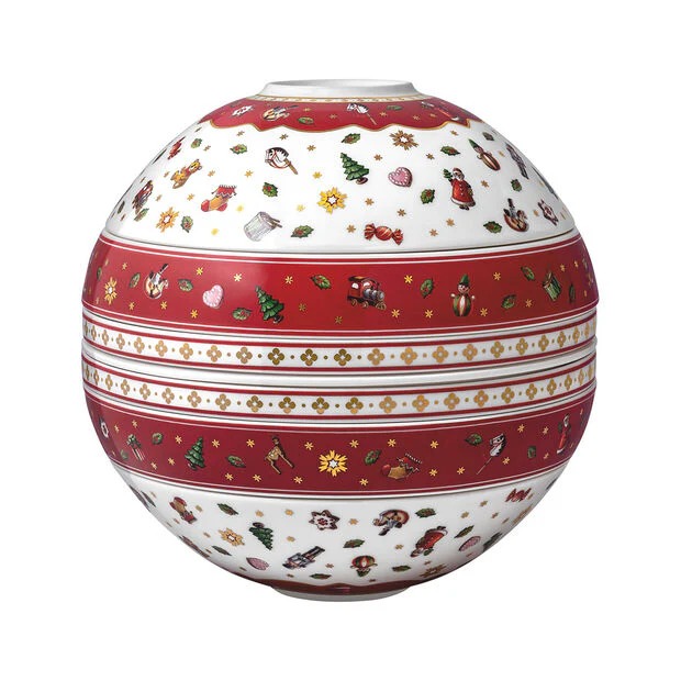 Jogo de Pratos em Porcelana 7 Peças (Edição Natal Limitada) La Boule 1