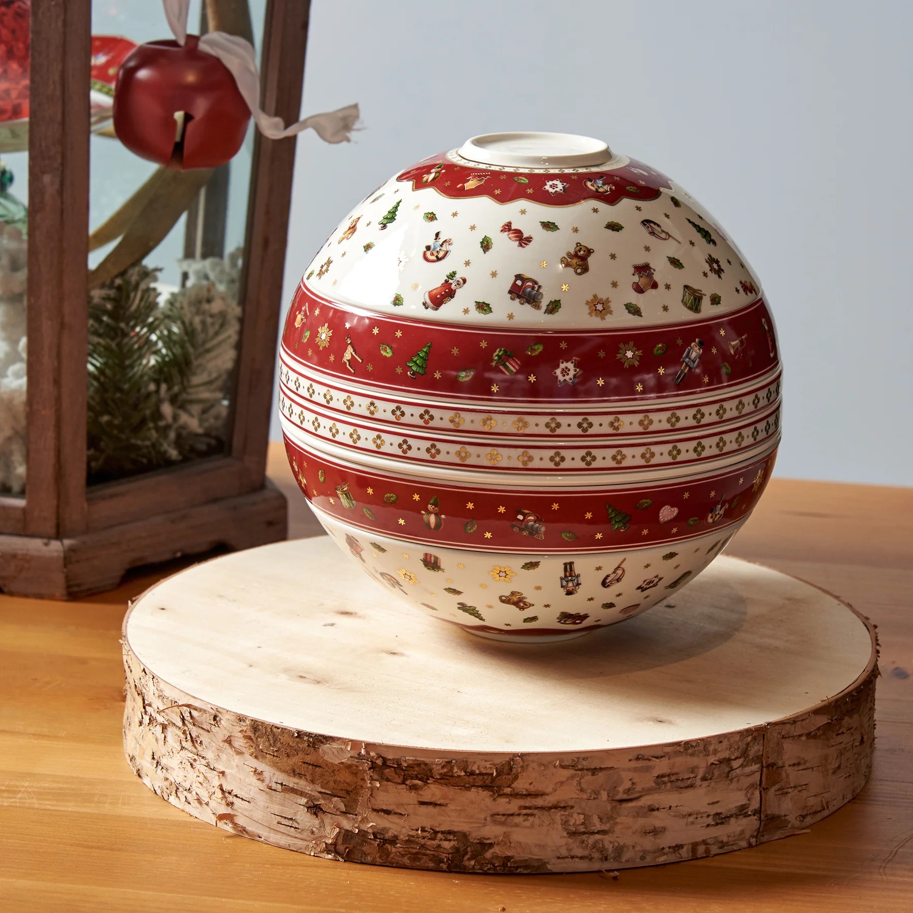 Jogo de Pratos em Porcelana 7 Peças (Edição Natal Limitada) La Boule 2