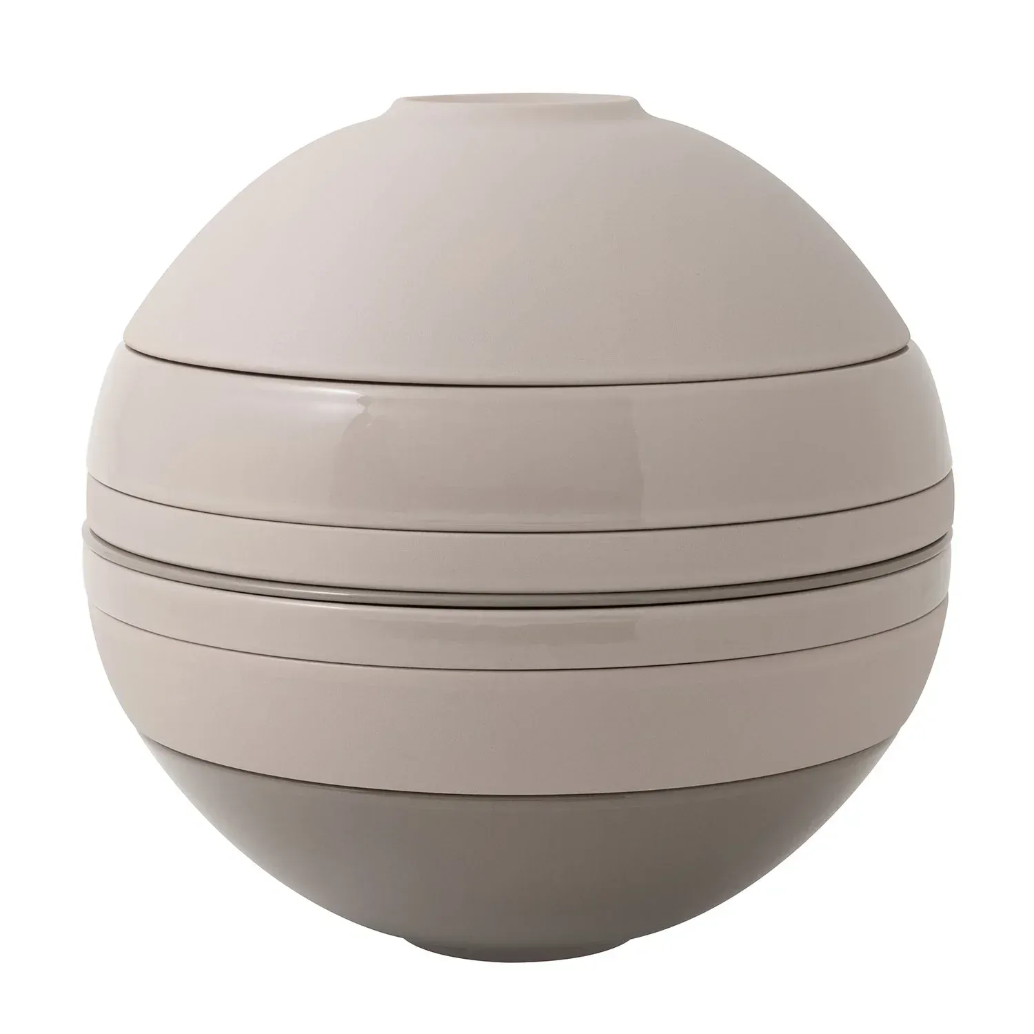 Conjunto de Jantar para 2 Pessoas - La Boule 7 Peças Bege 1