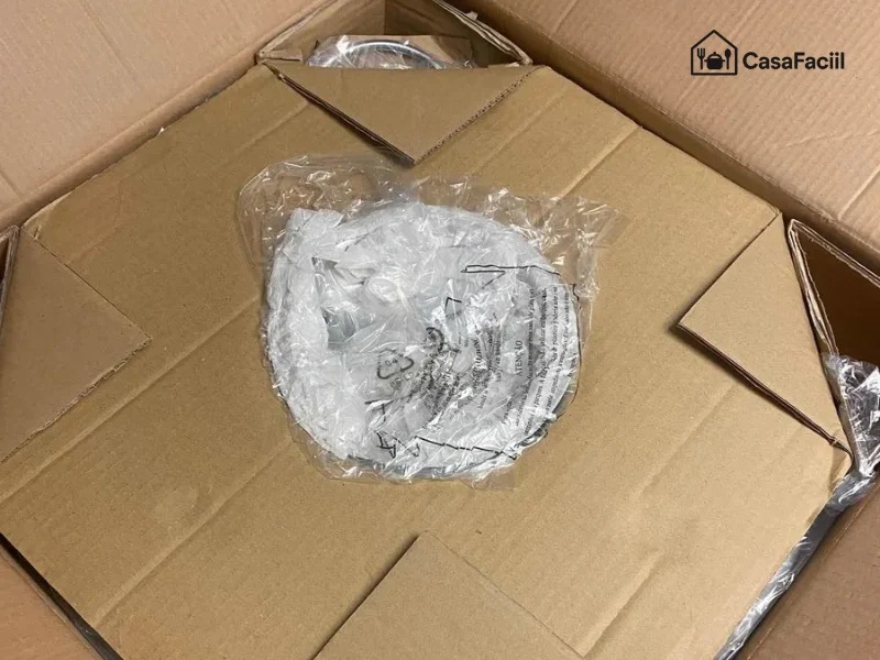 Rechaud Giratório Com 6 Compartimentos Aço Inox E Vidro  6