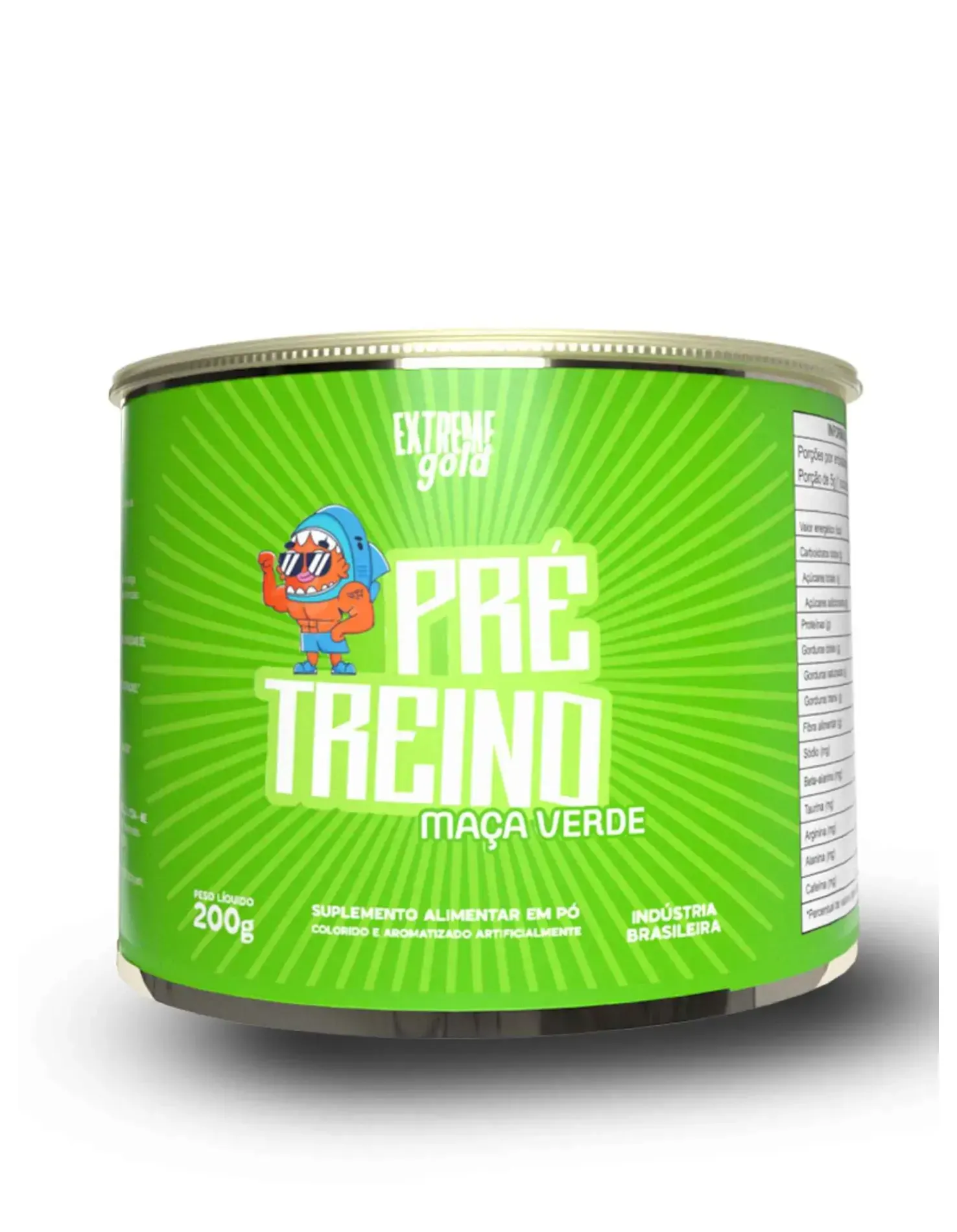 Pré-Treino Extreme Gold – Maçã Verde 1