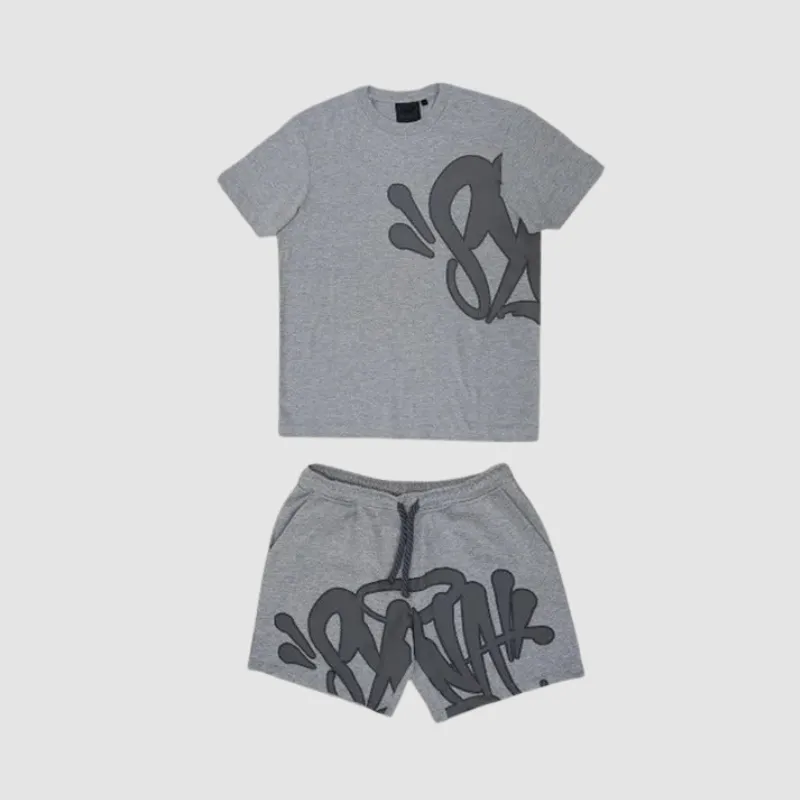 Conjunto Shorts Synaworld Preto/Cinza + Conjunto Shorts Synaworld Cinza (Pague 1 Leve 2) 5