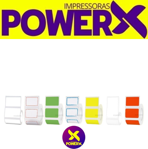 Kit 10 Rolos Adesivos Cores 1
