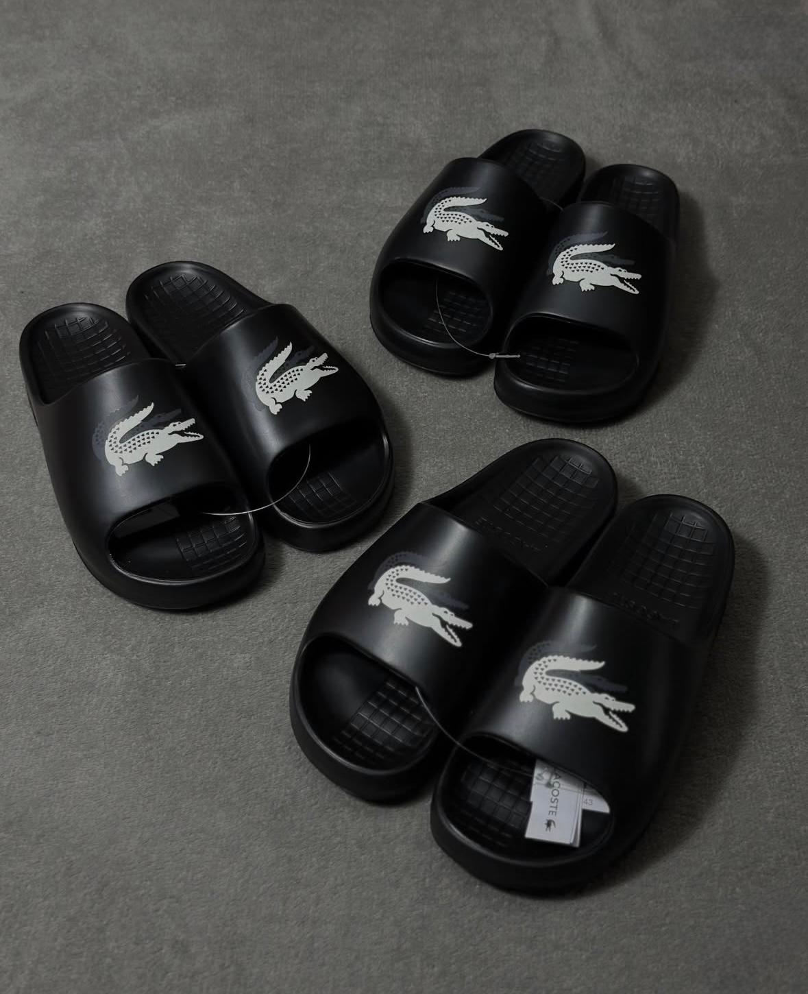 Chinelo Lacoste Serve Slide  1