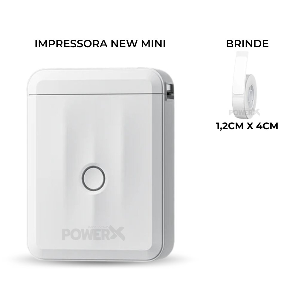 Impressora Mini+ 10 Rolos Adesivos 1