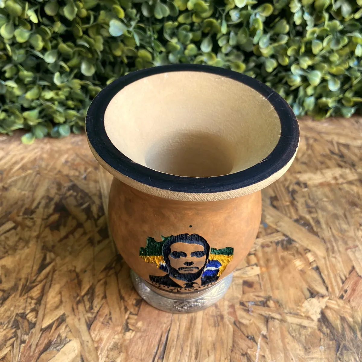 Cuia Personalizada Bolsonaro - Pé Cromado 4