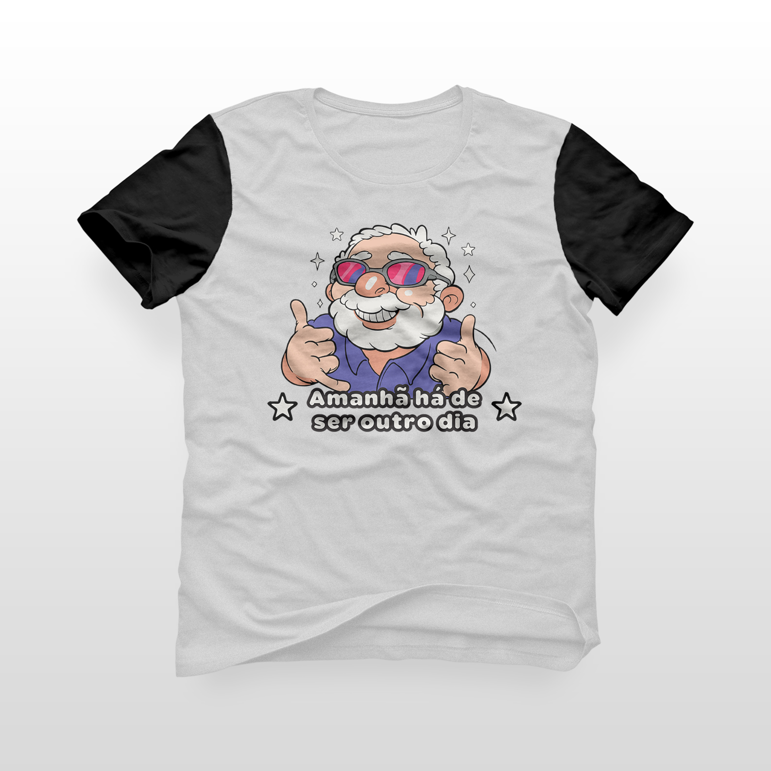 Camiseta Amanhã há de ser outro dia - Lula presidente 1