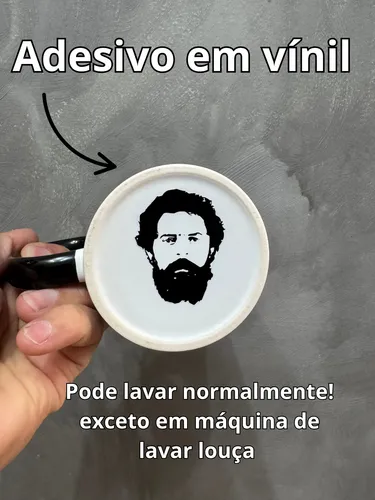 Xícara Caneca Personalizada Preta Política Porcelana 325 Ml 3