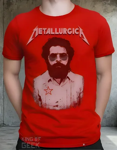 Camiseta Lula Presidente Camisa Lula Metalúrgica Algodão 1