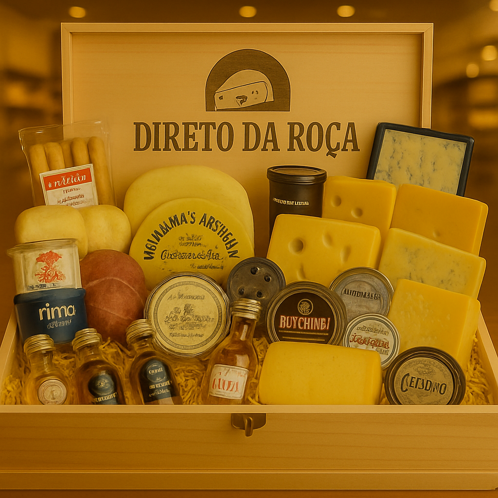 PROMOÇÃO DE ANIVERSÁRIO! - Baú Especial - Os Melhores Queijos Artesanais de Minas Gerais 1