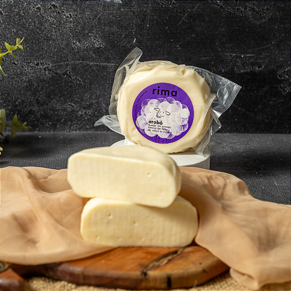 Orobó - Queijo Artesanal Misto de Vaca e Ovelha 200g 1