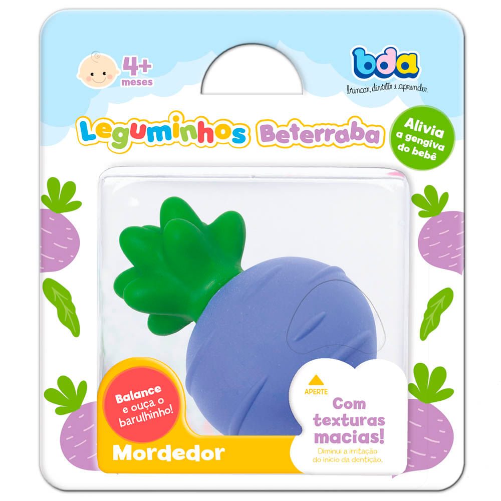 Mordedor Leguminhos Beterraba - Toyster 1