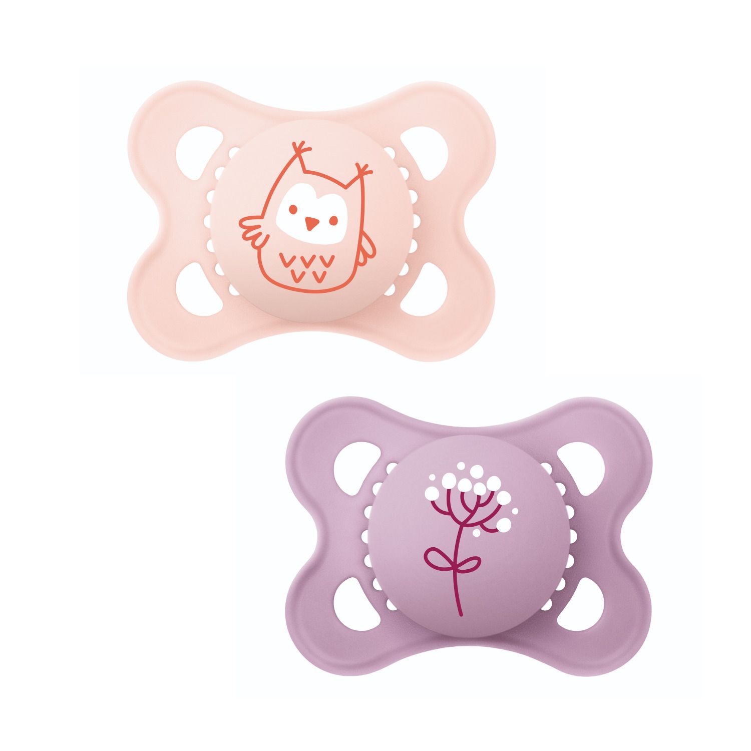 Chupeta Sayings Girls Fase 2 com 2 Unidades - MAM Baby 1