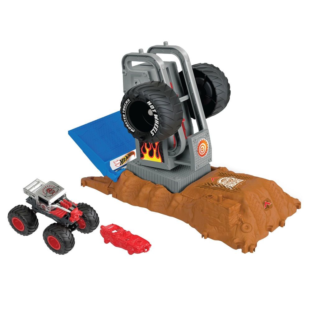 Hot Wheels Arena De Demolição Bone Shaker - Mattel 1