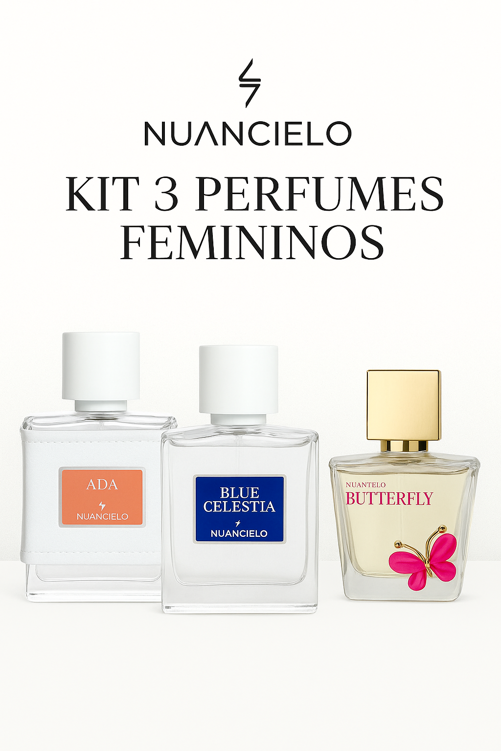 Kit 3 Perfumes Femininos 1