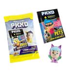 Kit 5 Pacotes PKXD Gogos e Mini Livro Surpresa - Fun Divirta-se   (3) 2
