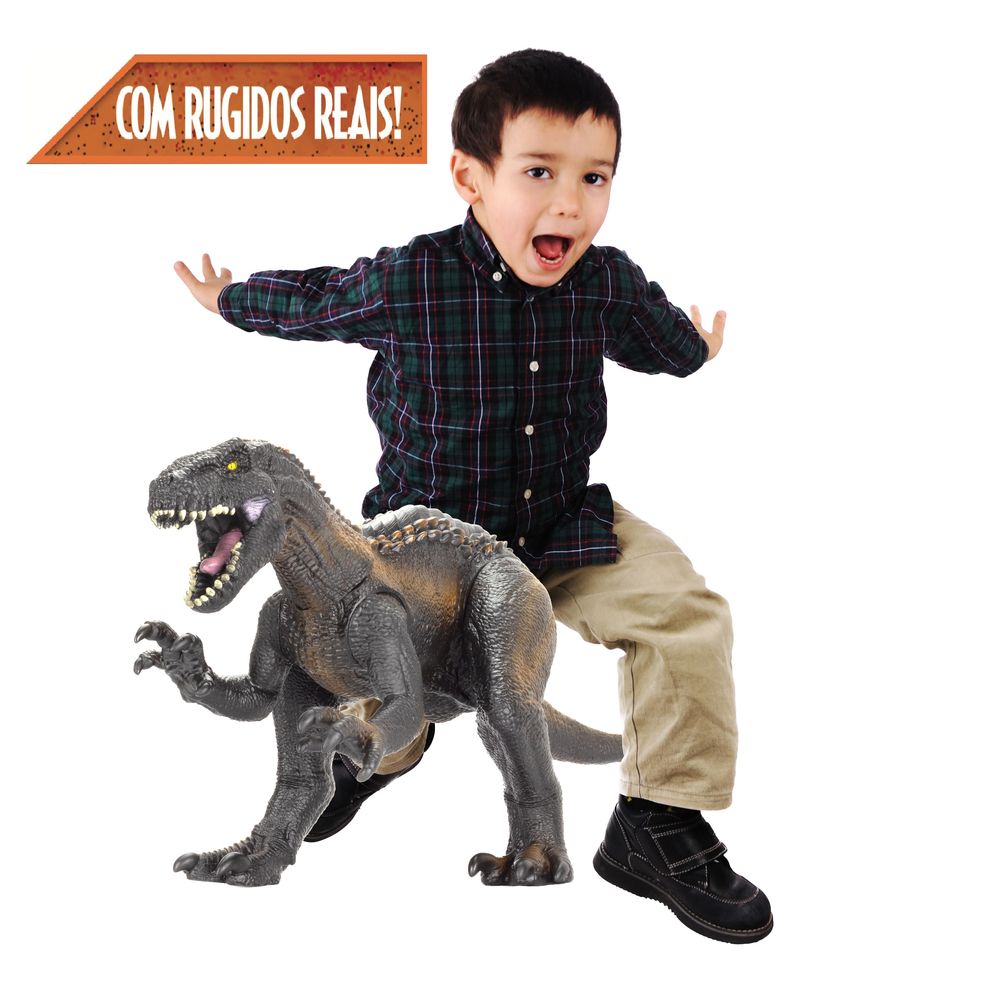 Boneco Jurassic World Gigante Indoraptor Com Som - Mimo 1