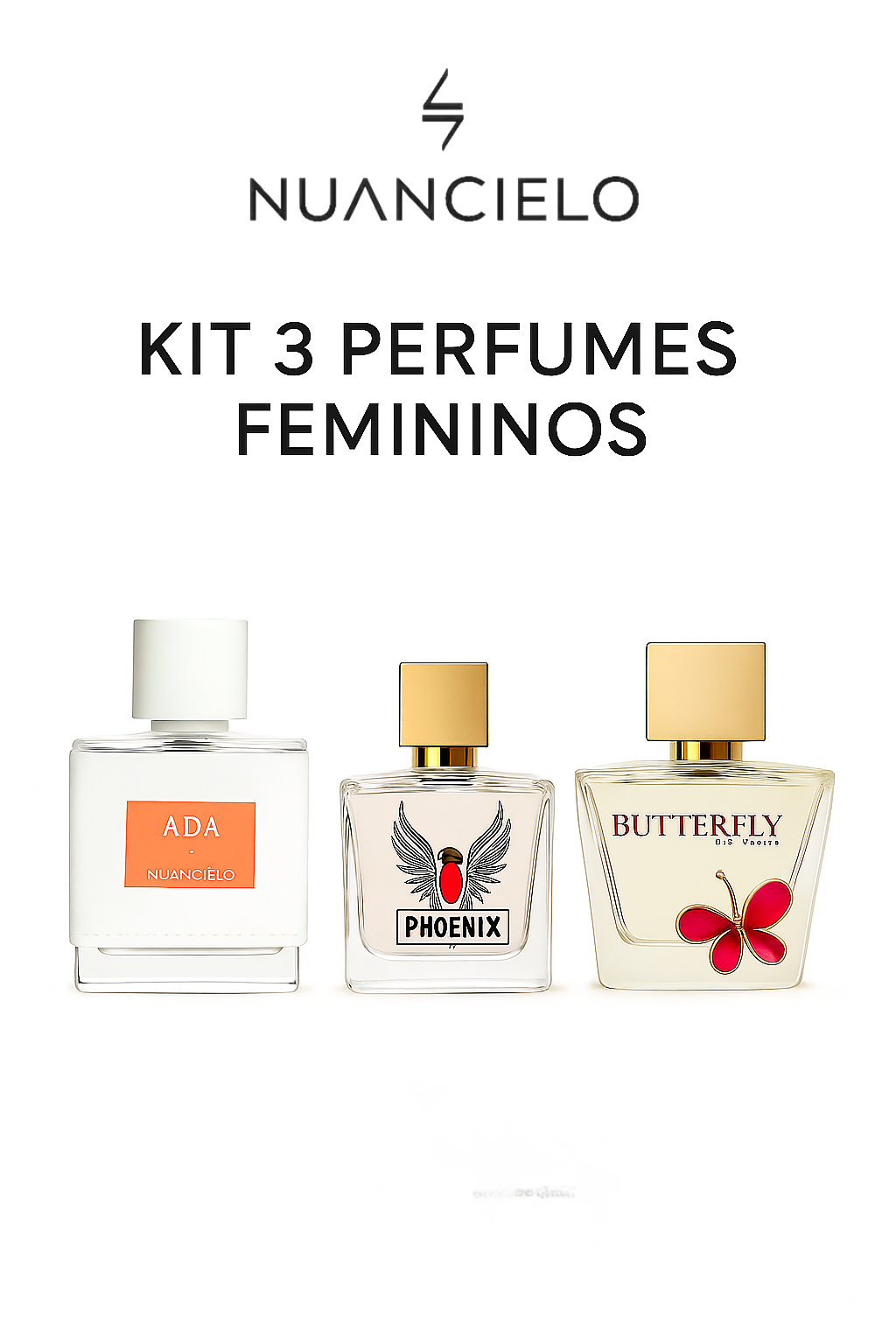 Kit 3 Perfumes Femininos 1