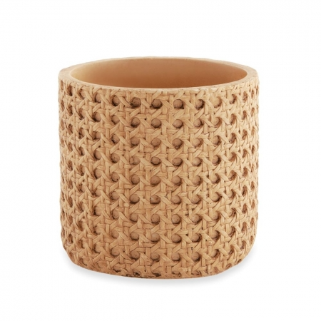 ARRANJO DE PENDENTE JIBÓIA COM VASO DE CIMENTO NOAH 4