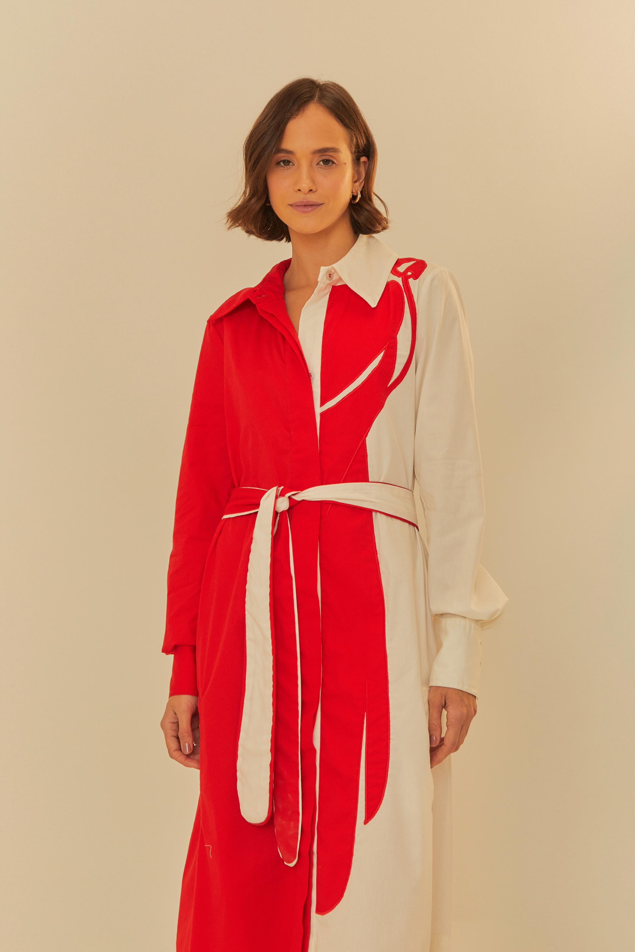 Vestido Chemise Cutwork Arara 3