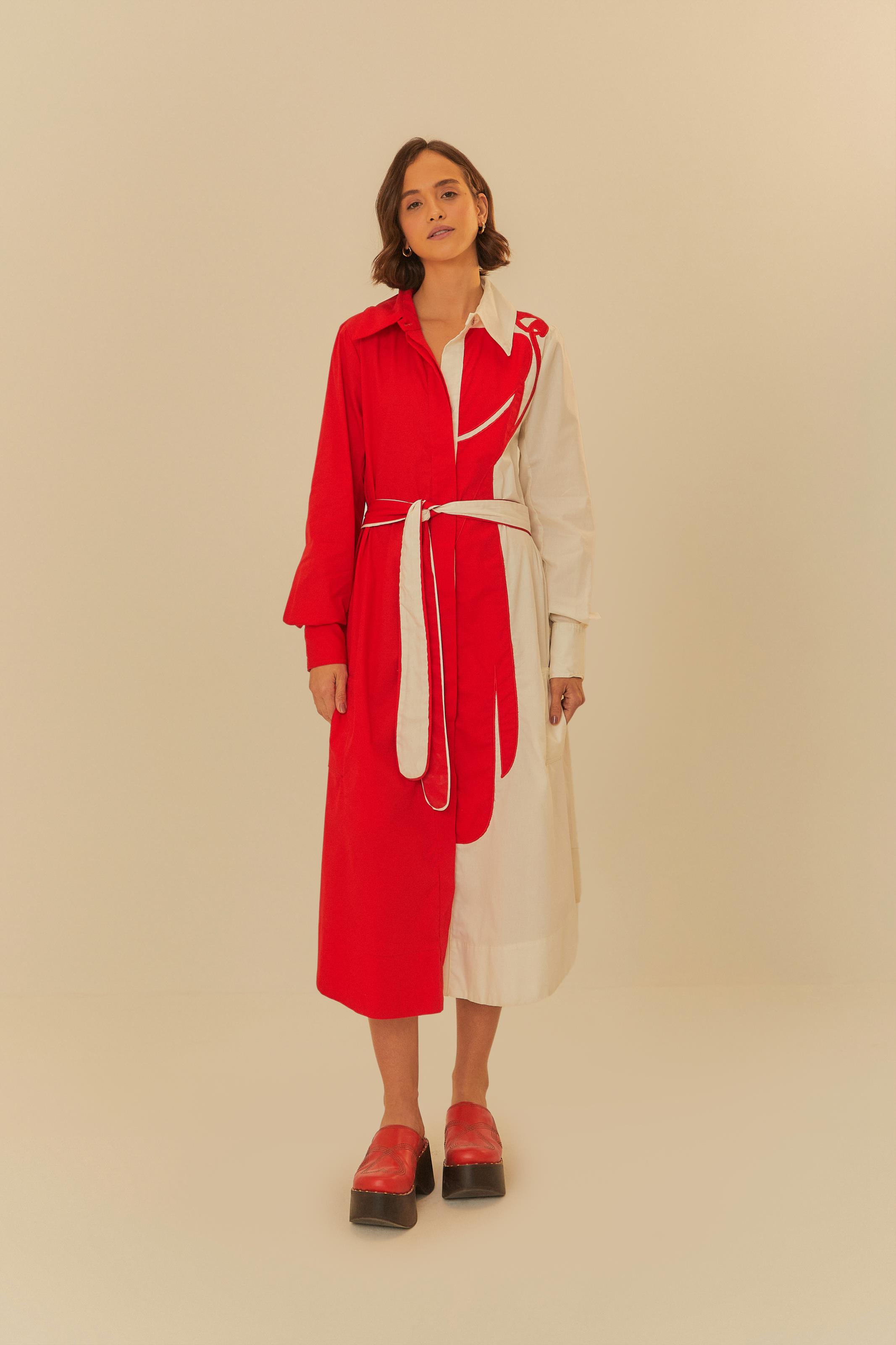 Vestido Chemise Cutwork Arara 4