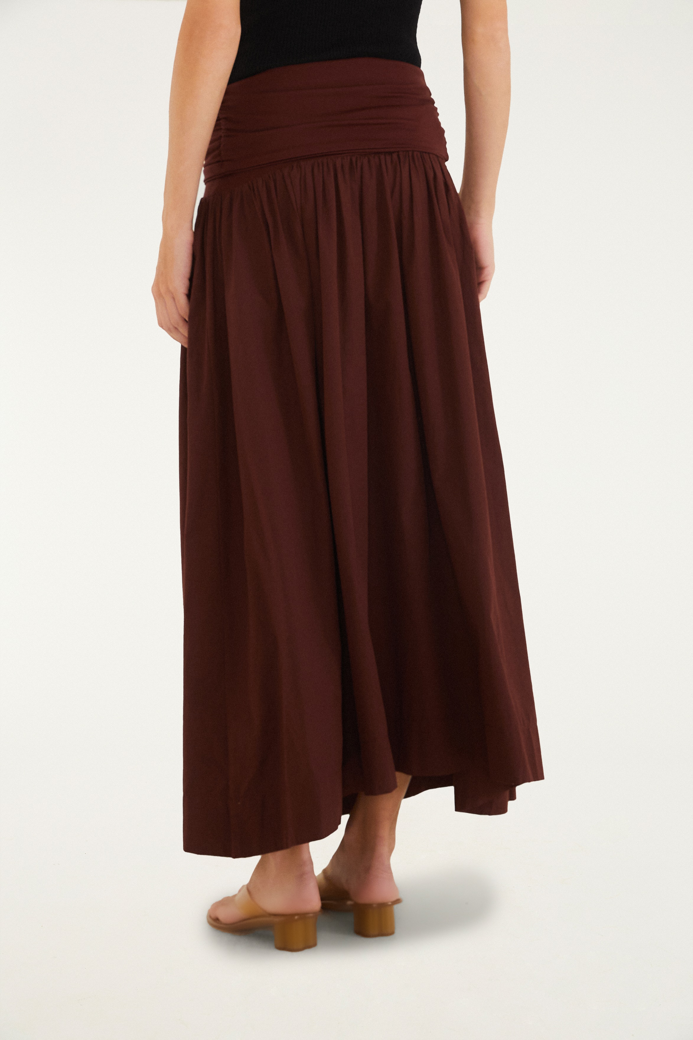 Vestido Saia Franzido 4