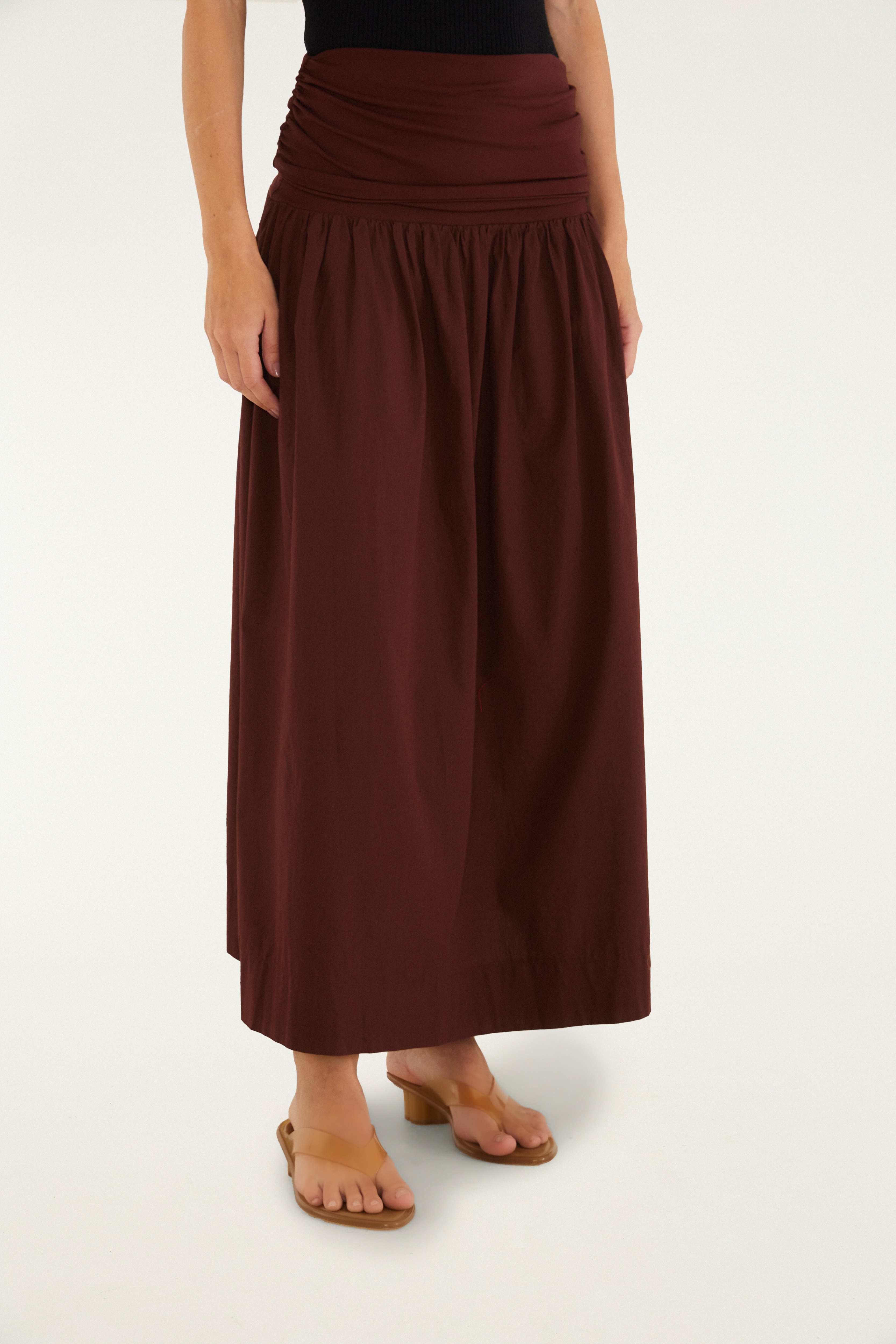 Vestido Saia Franzido 5