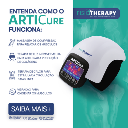 ARTICURE - Terapia ortopédica 4 em 1 para joelho.   5