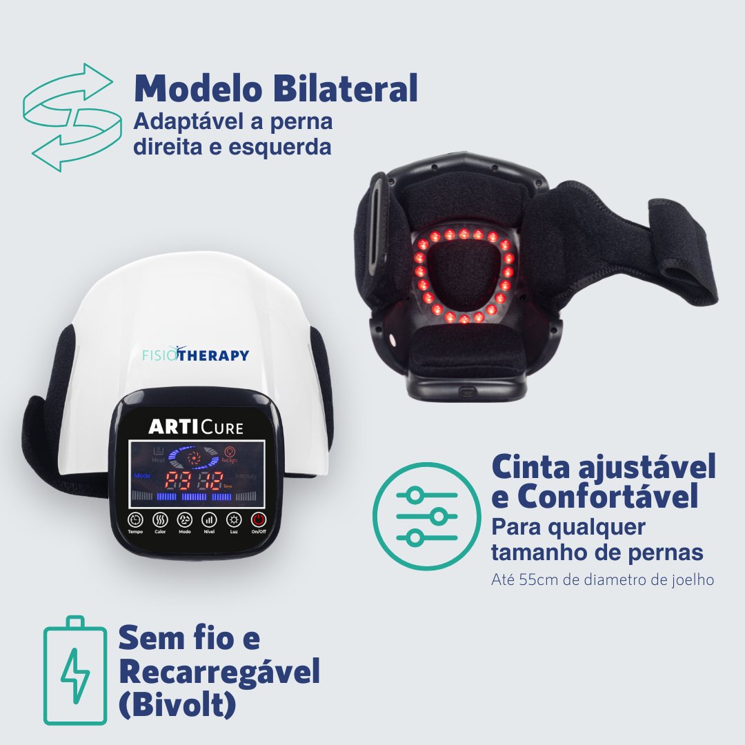 ARTICURE - Terapia ortopédica 4 em 1 para joelho.   2