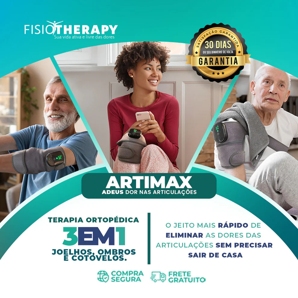 ARTIMAX - Terapia ortopédica 3 em 1  (Joelho, cotovelo e ombro) 4