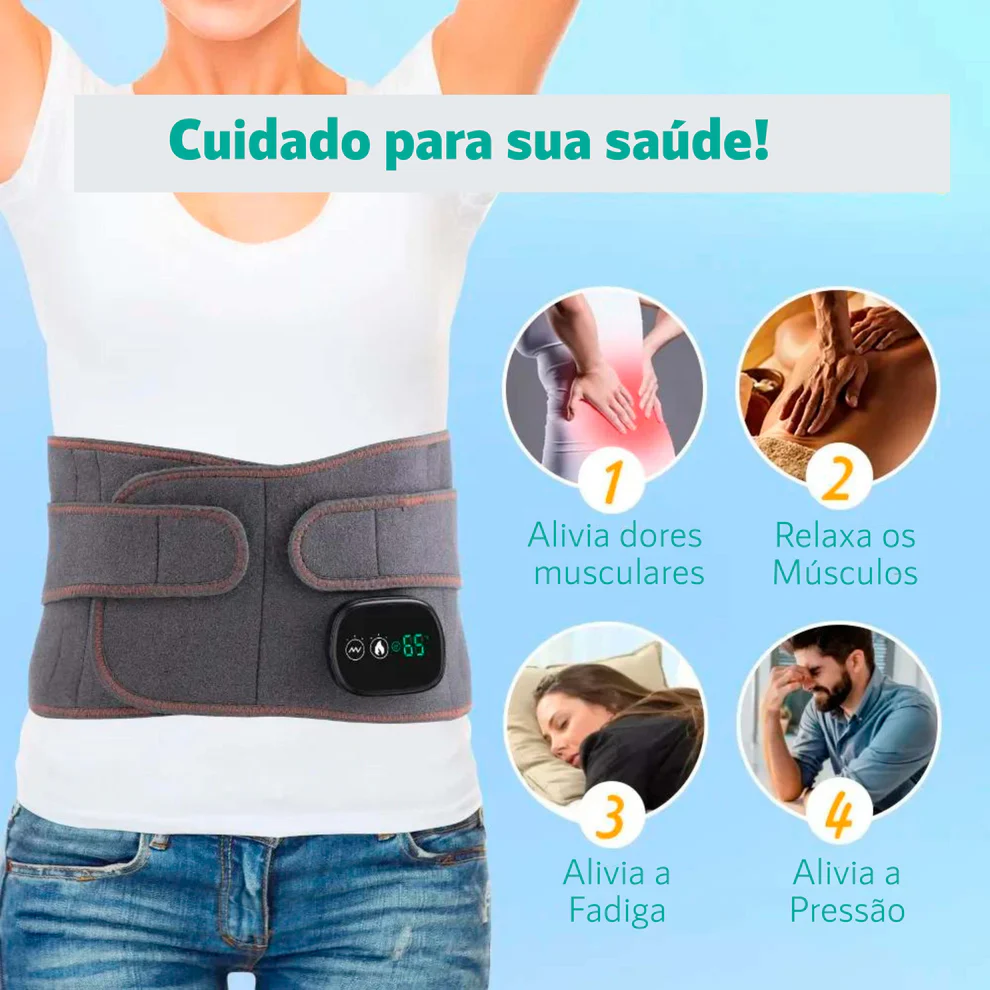 THERMOLOMBAR - Cinta massageadora e aquecimento. 7