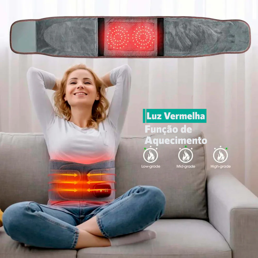 THERMOLOMBAR - Cinta massageadora e aquecimento. 5