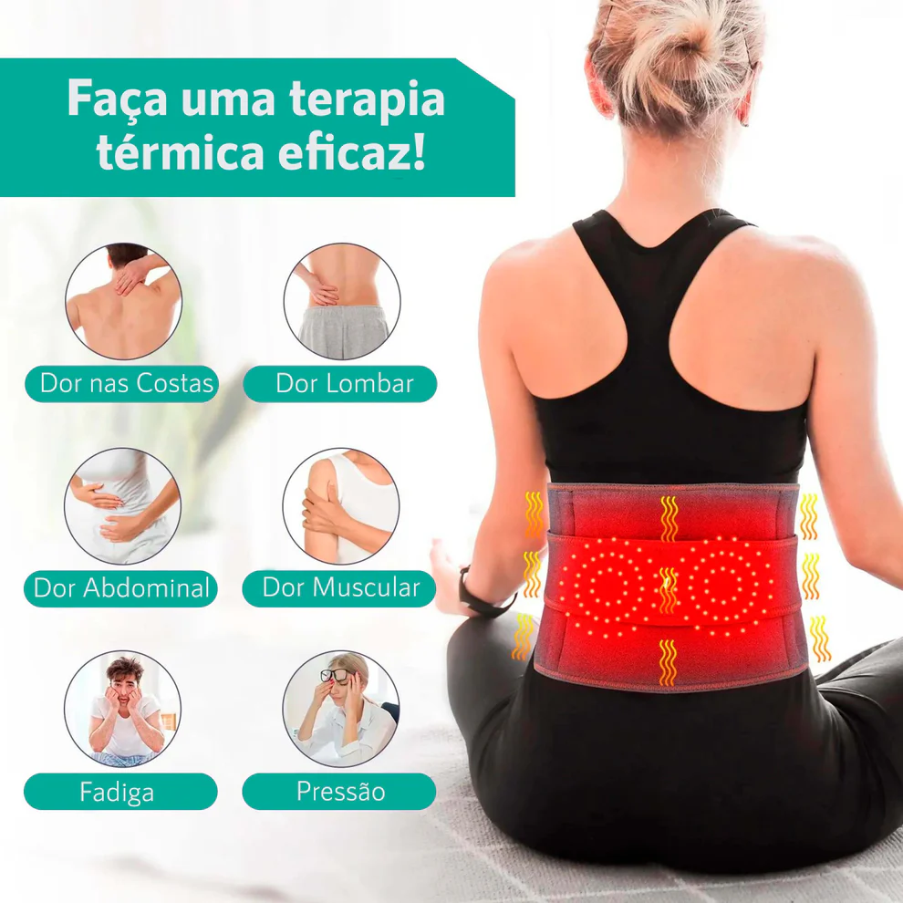 THERMOLOMBAR - Cinta massageadora e aquecimento. 13