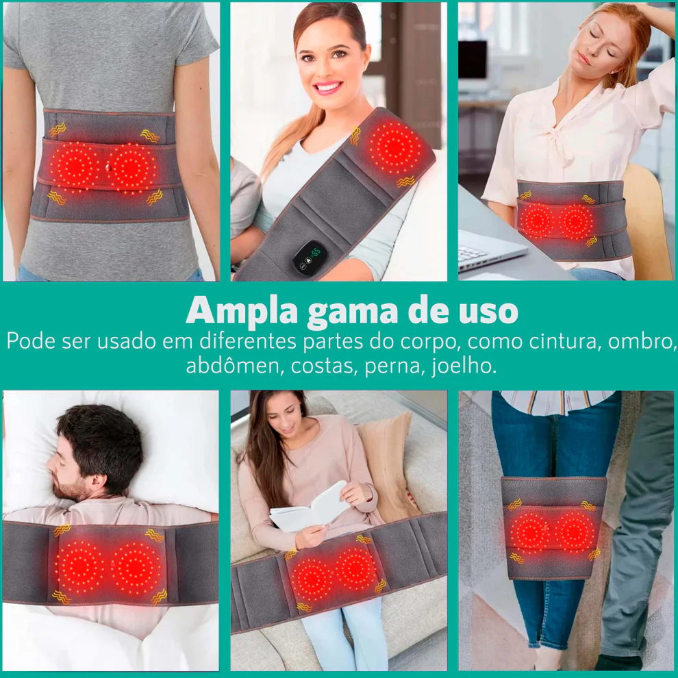 THERMOLOMBAR - Cinta massageadora e aquecimento. 14