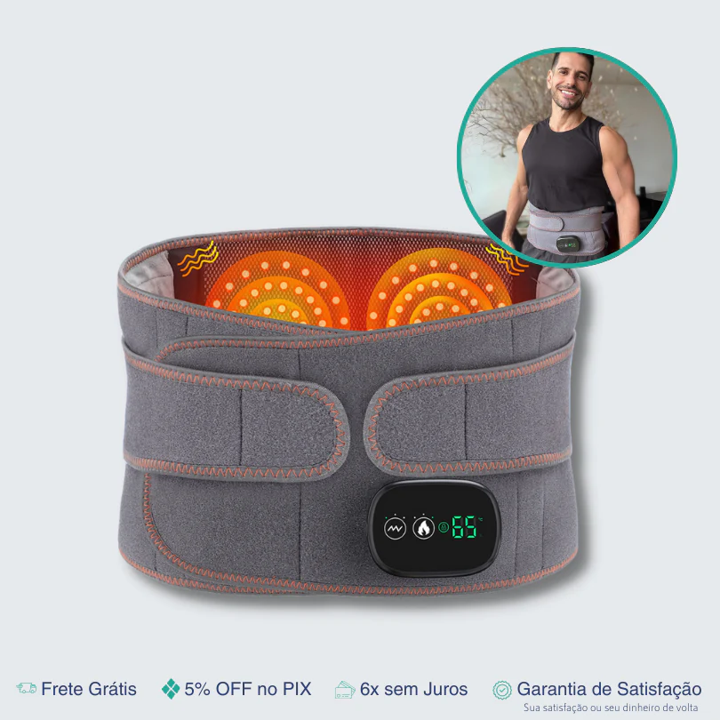 THERMOLOMBAR - Cinta massageadora e aquecimento. 1
