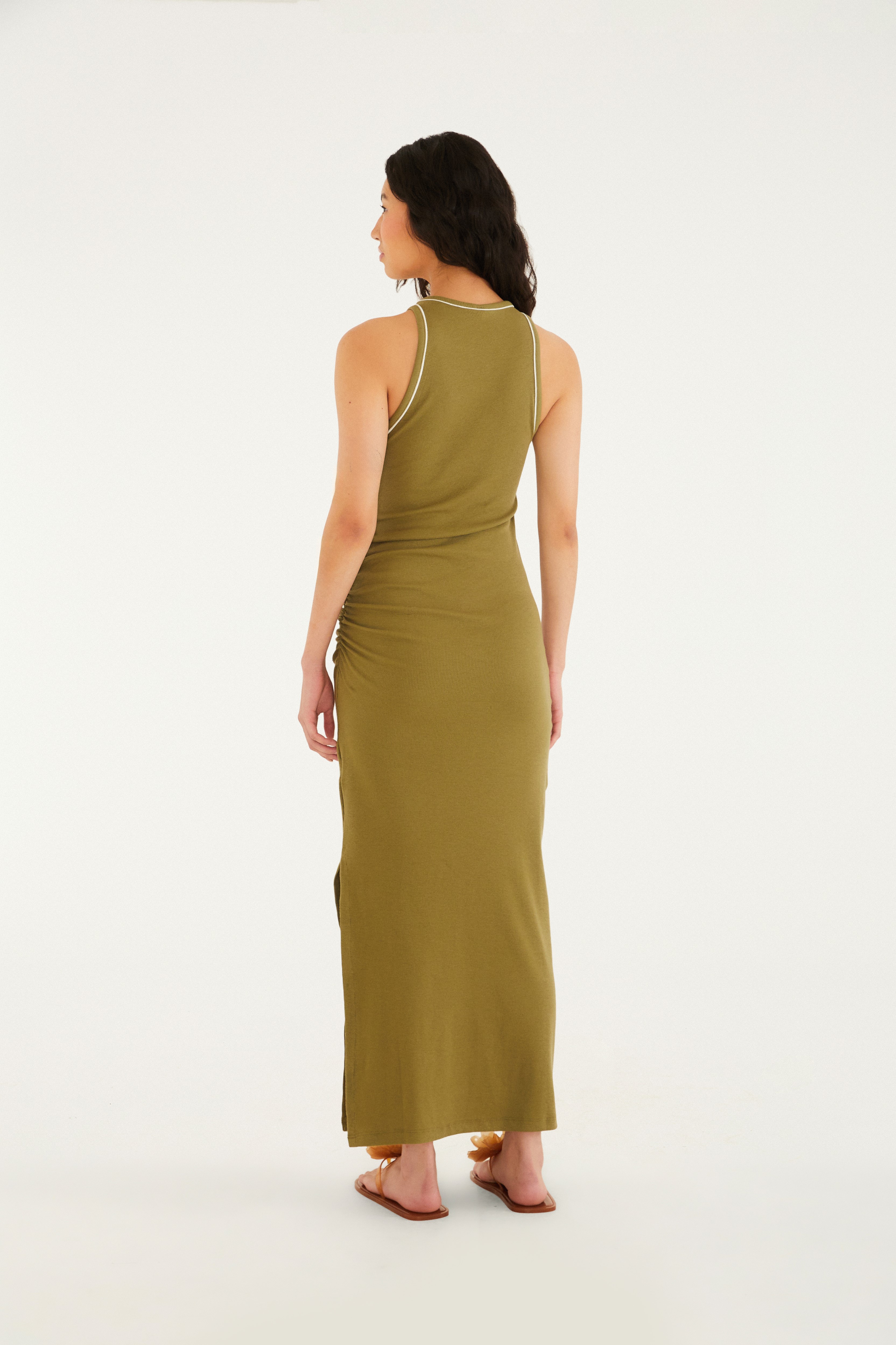 Vestido Recorte Rib 4