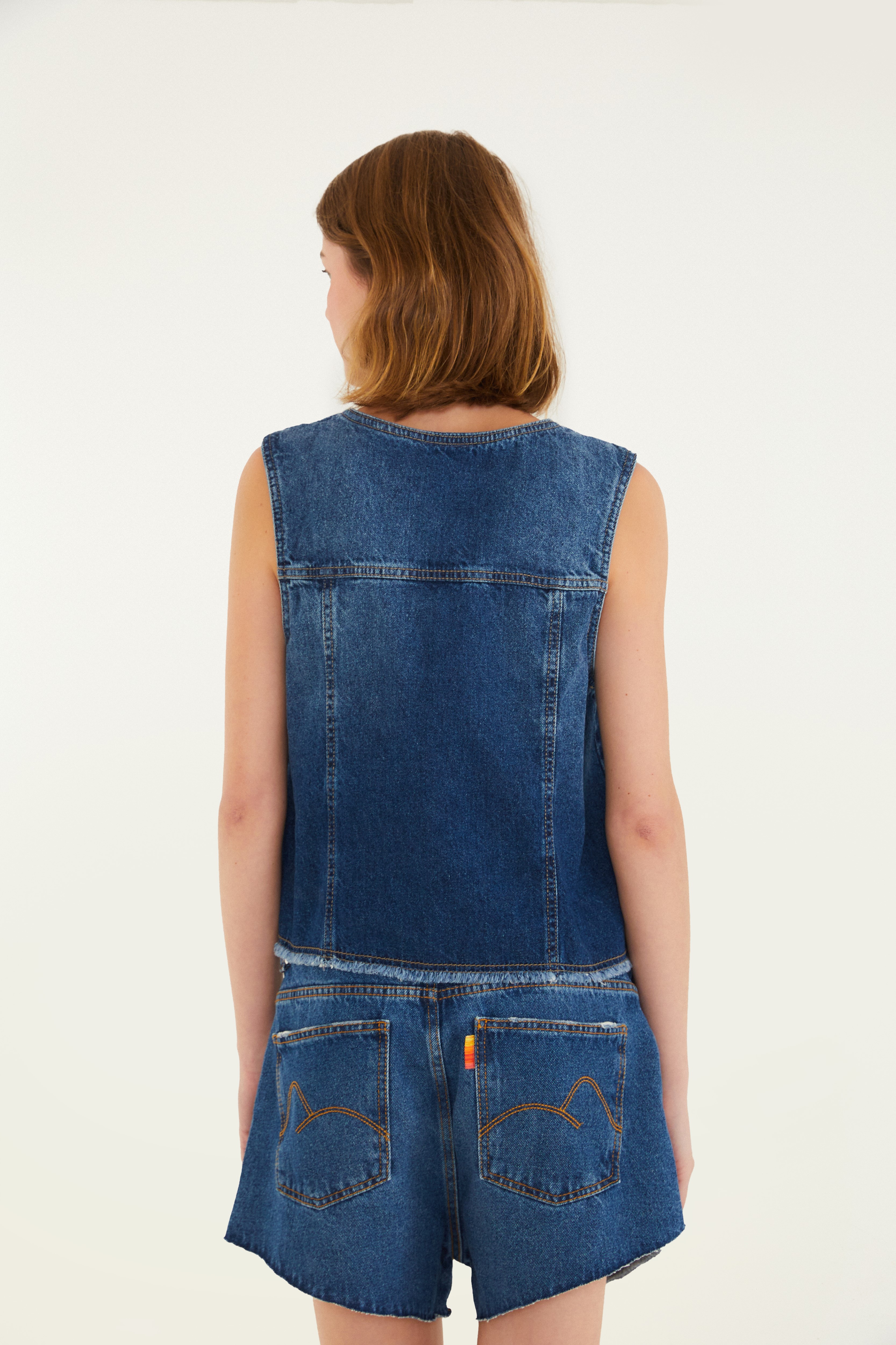 Conjunto Jeans Desfiado 4