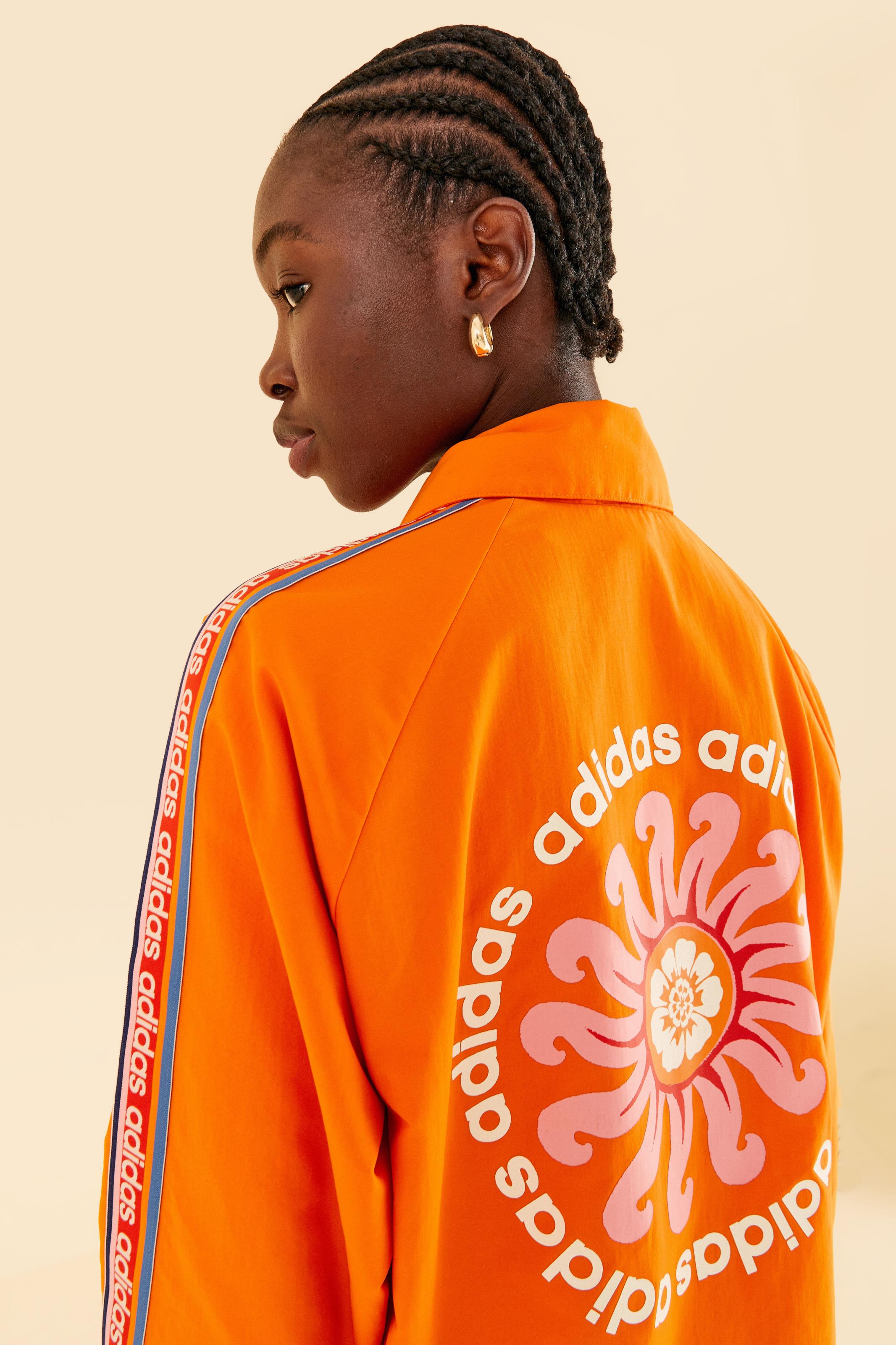 Casaco Adidas Estampado Sunny Day Orange 3