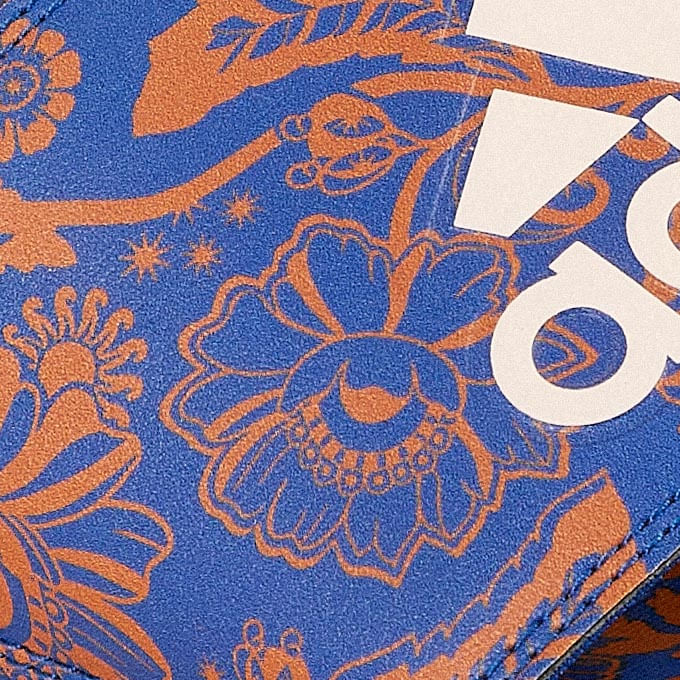 Adilette Adidas Comfort Boho Flower Royal 3