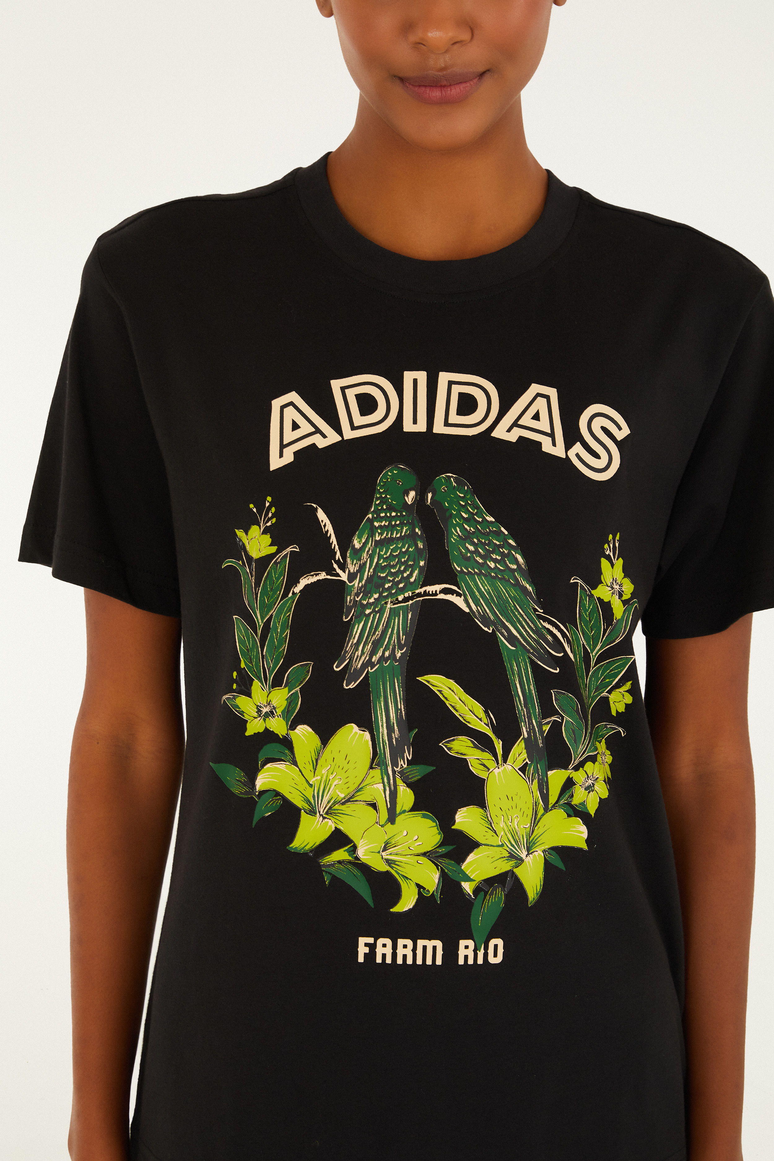 T-Shirt Adidas Pássaros Verdes 2