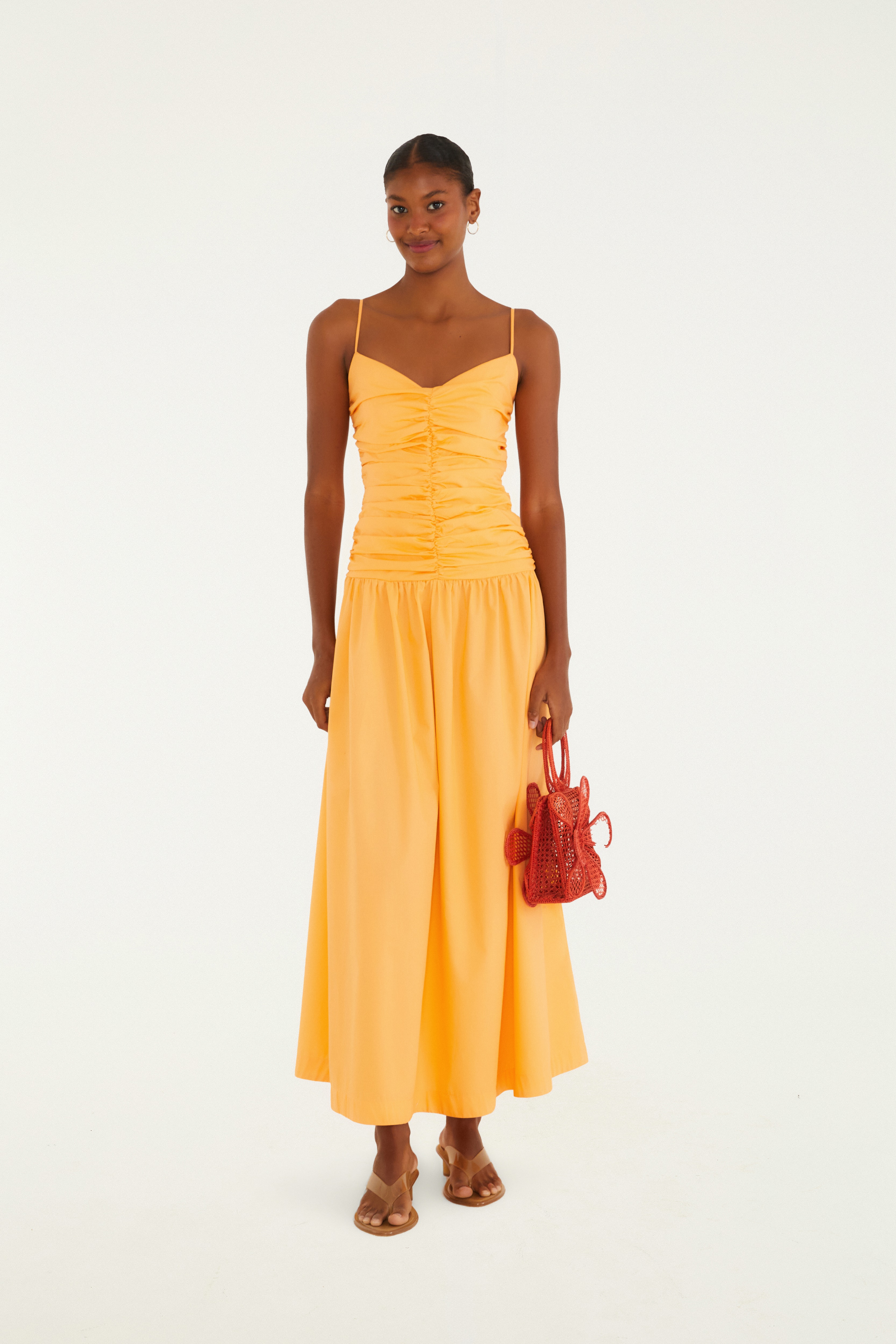 Vestido Franzido Frente 2