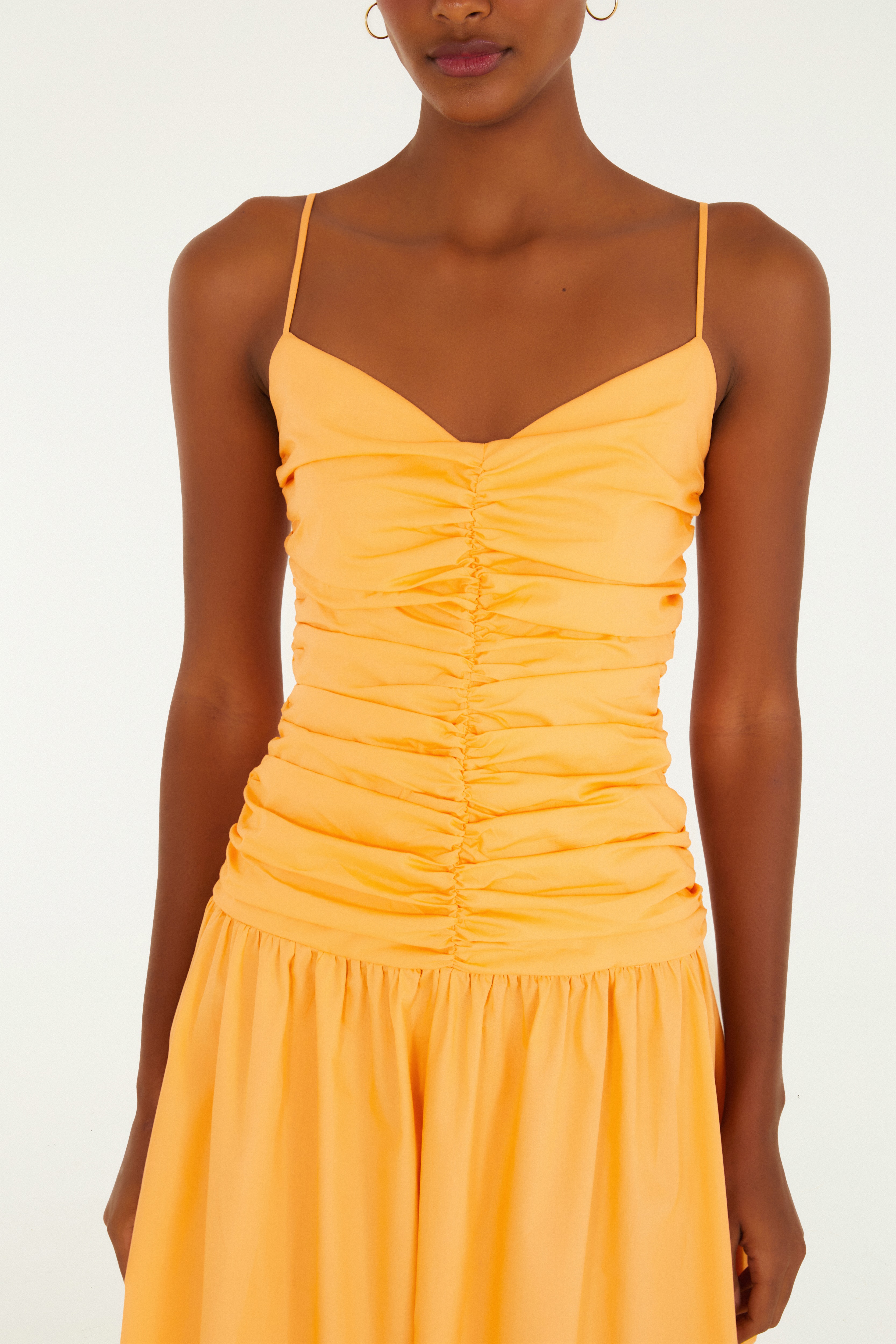 Vestido Franzido Frente 3