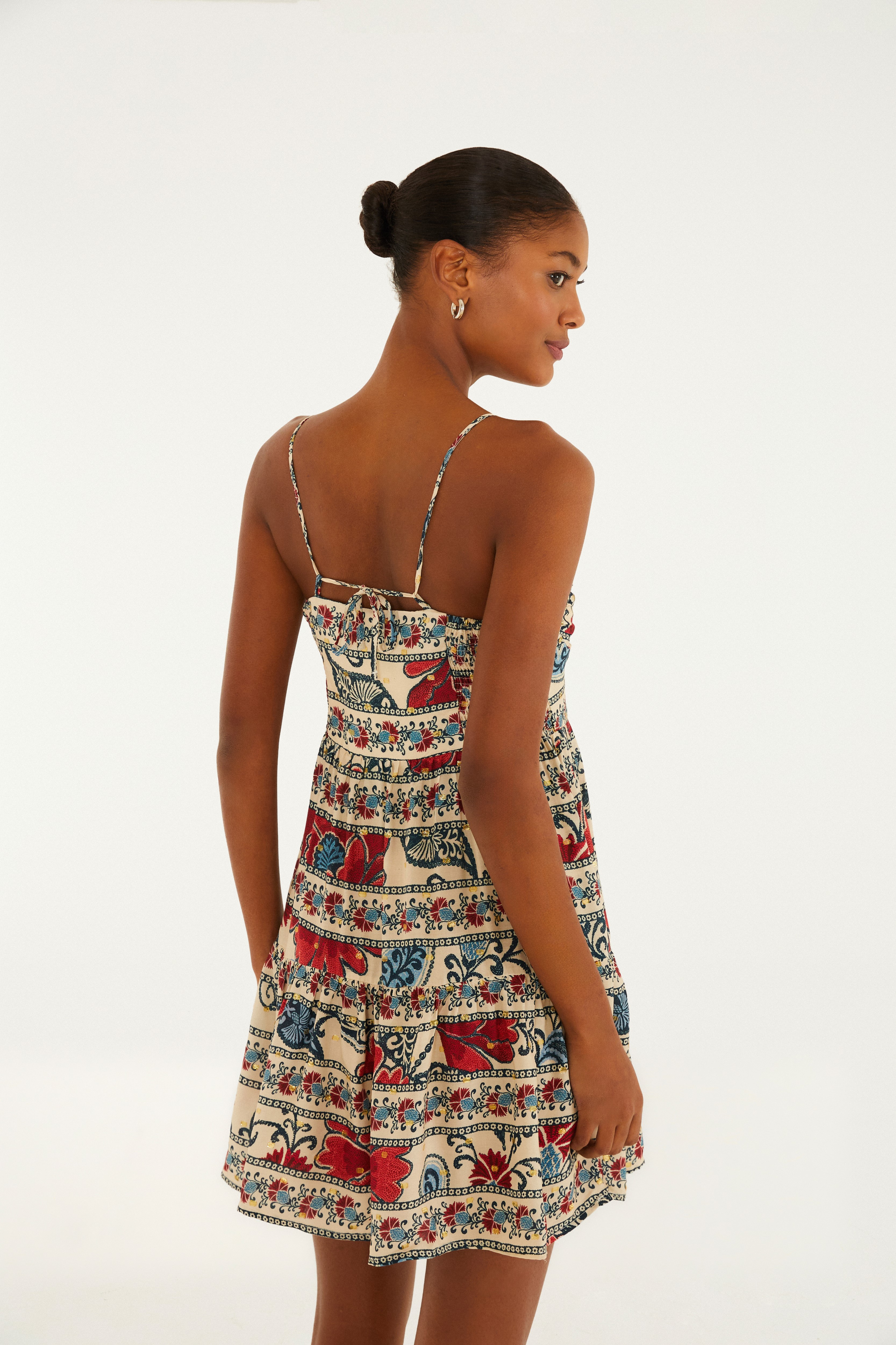 Vestido Curto Estampado Francisca 3